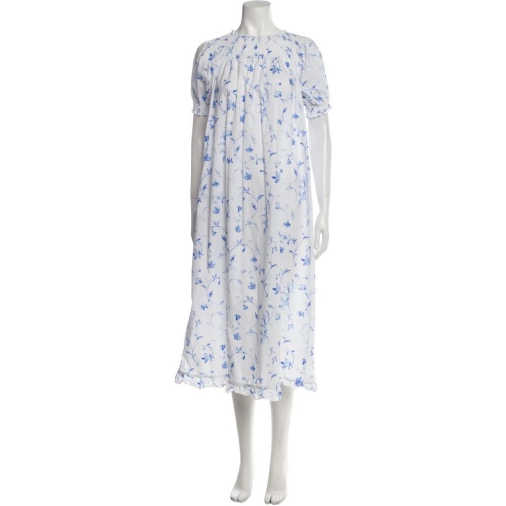 LIKE NEW XS Hill House Off the shoulder Floral Nap Dress